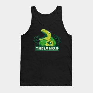 Thesaurus funny Tank Top